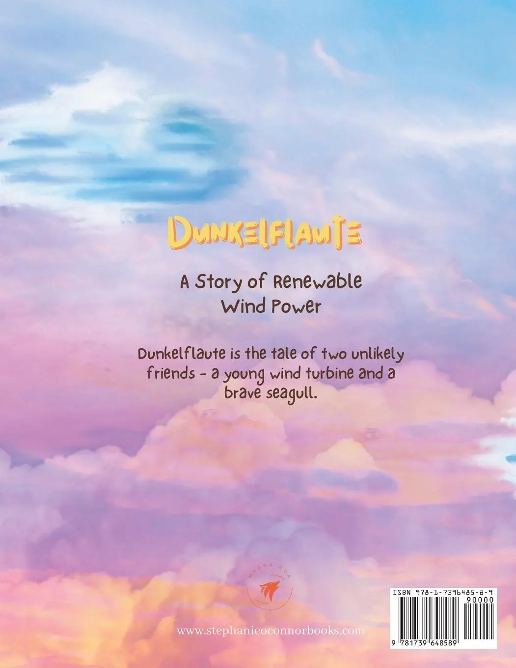 Rückseite: 9781739648589 | Dunkelflaute | A Story of Renewable Wind Power | Stephanie O'Connor