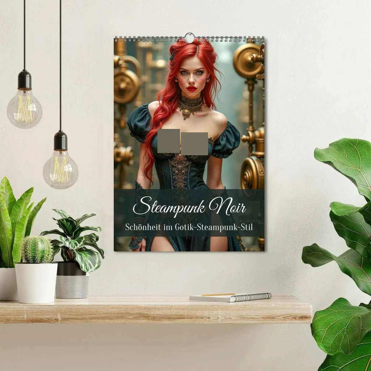 Bild: 9783457298589 | Steampunk Noir (Wandkalender 2026 DIN A3 hoch), CALVENDO...