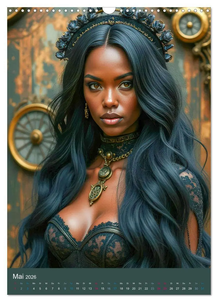 Bild: 9783457298589 | Steampunk Noir (Wandkalender 2026 DIN A3 hoch), CALVENDO...