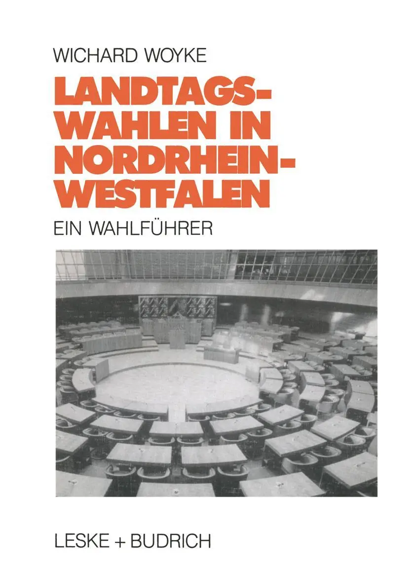 Cover: 9783810008589 | Landtagswahlen in Nordrhein-Westfalen | Ein Wahlführer | Wichard Woyke