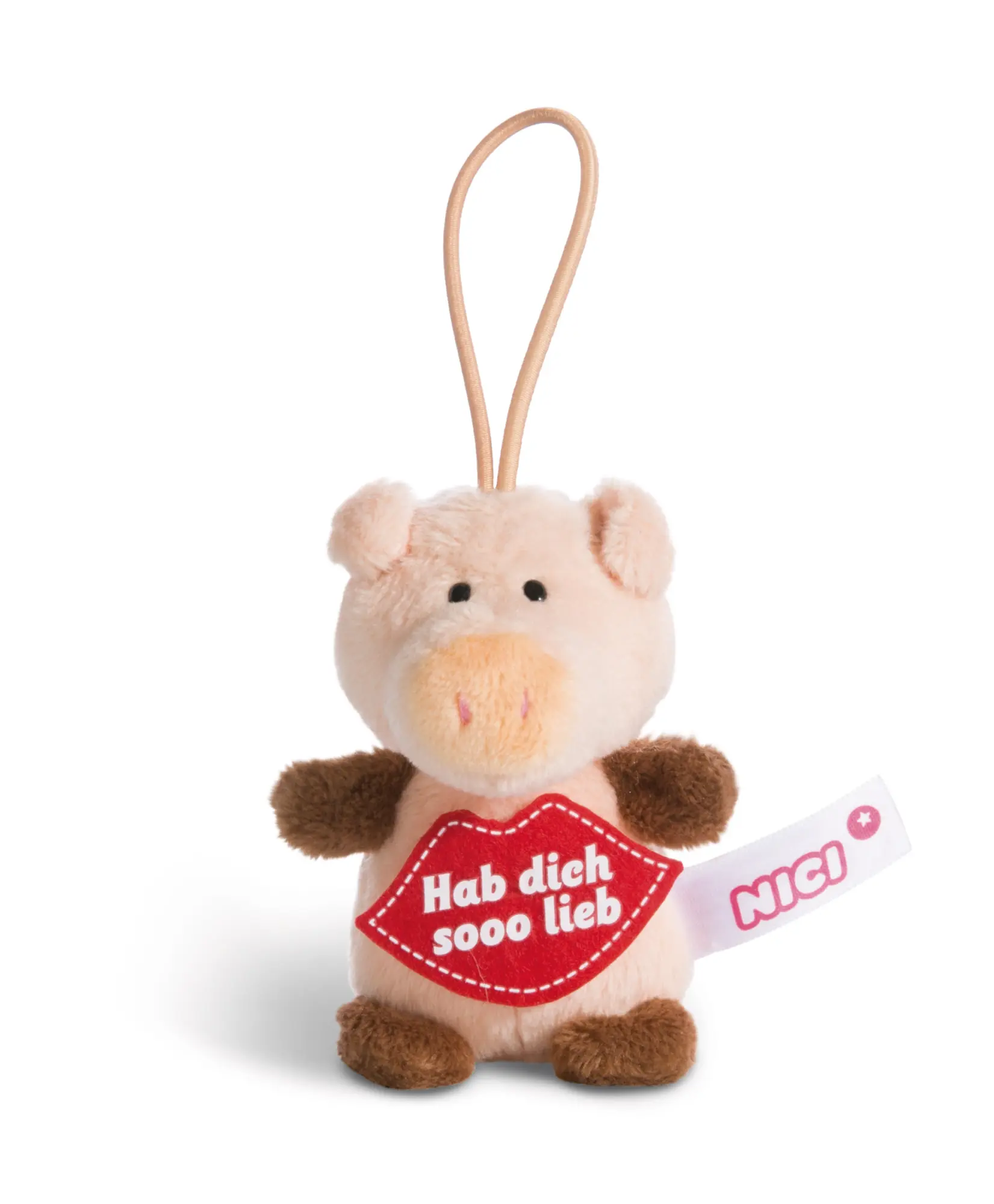 Cover: 4012390448689 | Nici 44868 Schwein Hab dich sooo lieb 8cm mit Loop | Message to Go