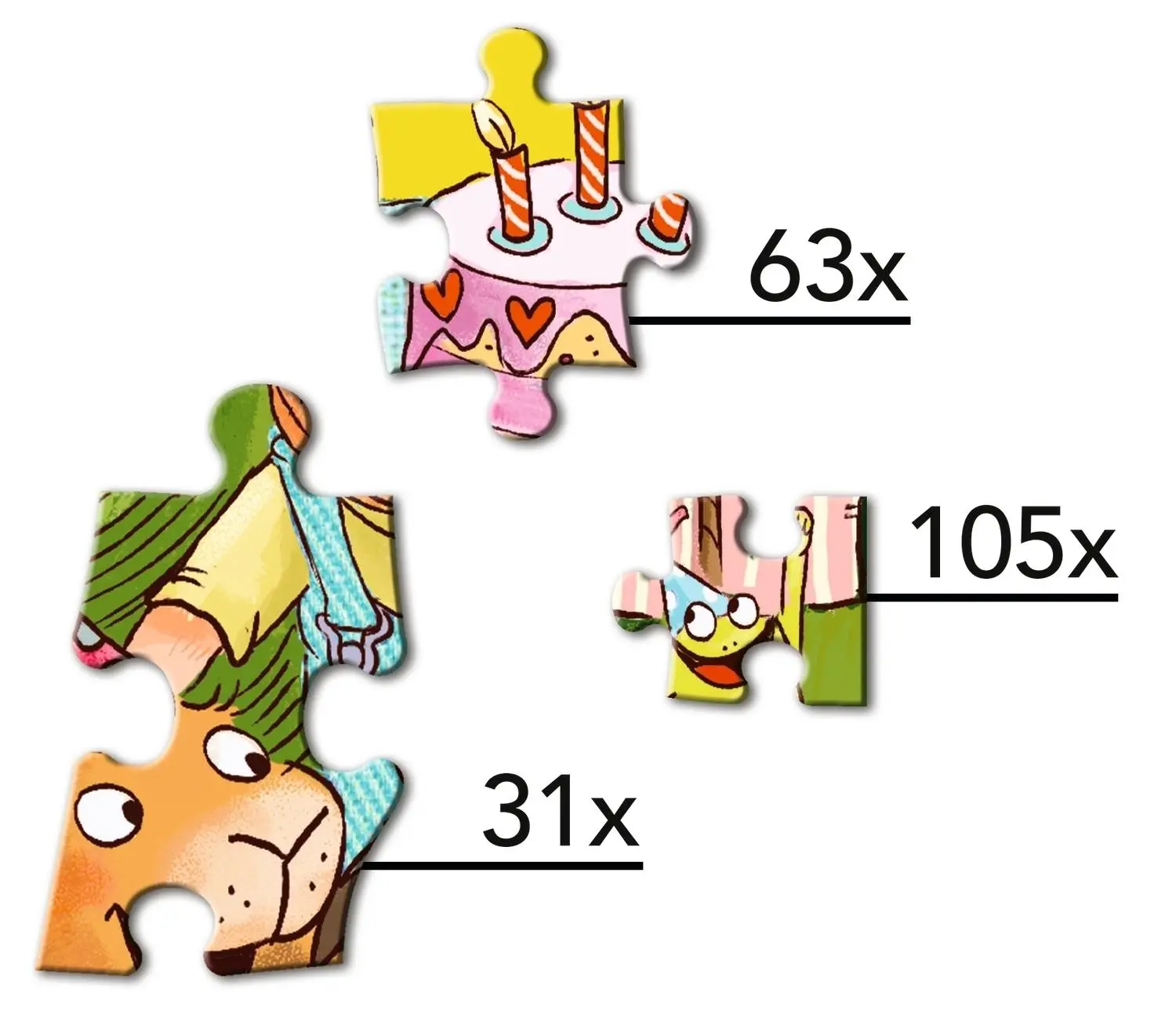 Bild: 4260512188689 | Sieben kleine Hasen. Unser Familien-Puzzle | Sabine Praml | Spiel