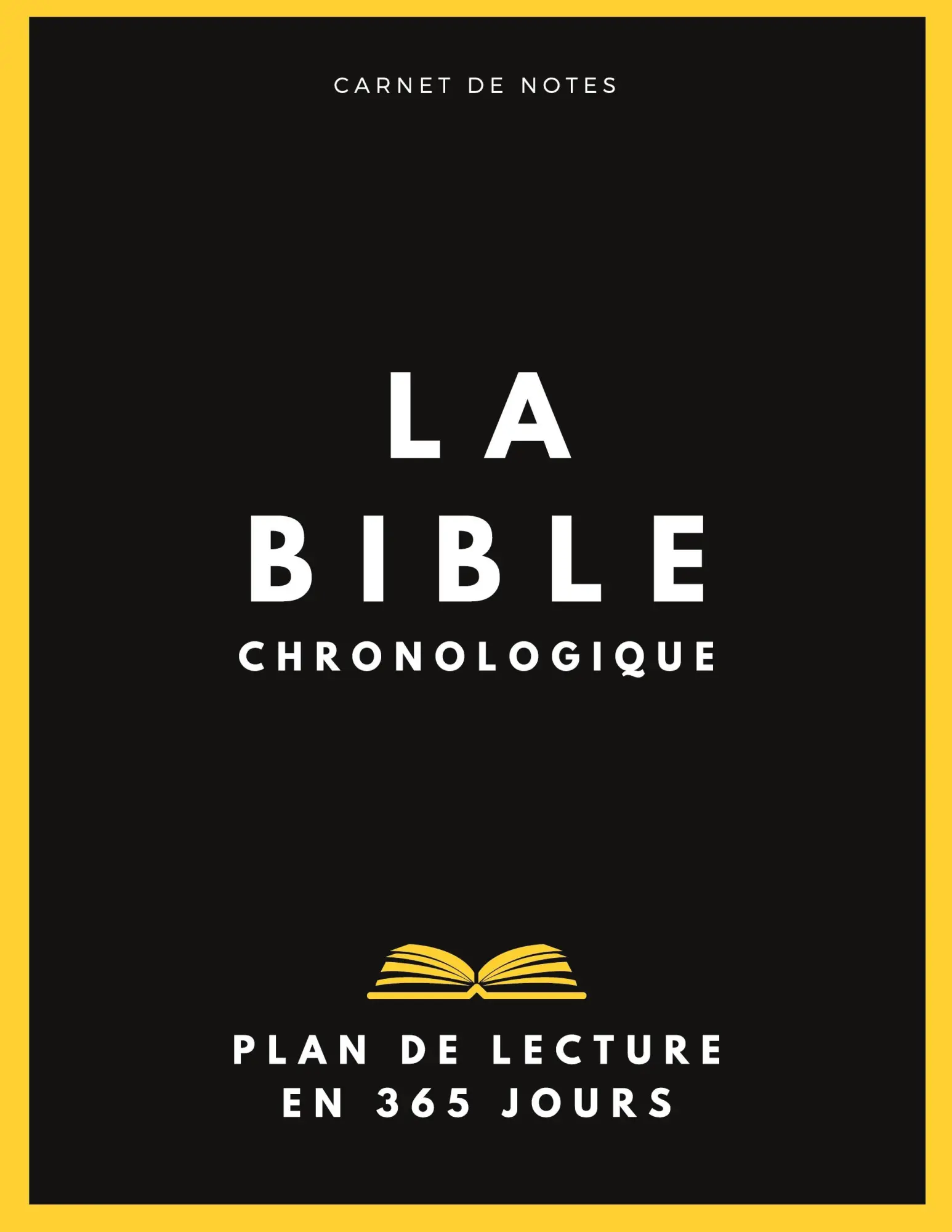 Cover: 9782322268689 | La Bible chronologique | Plan de lecture en 1 an | Bible En Famille