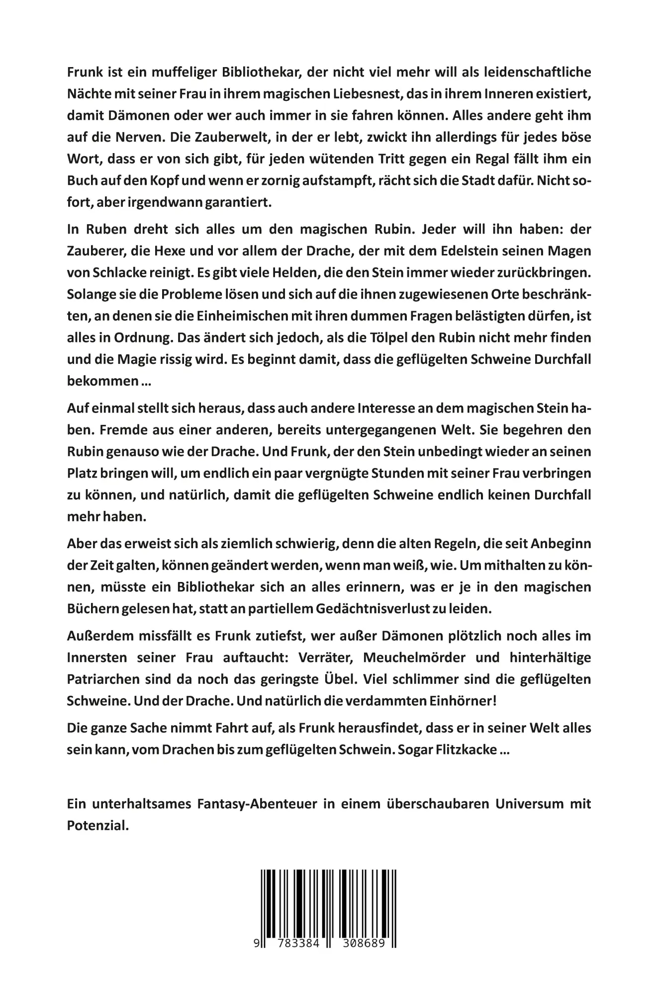Rückseite: 9783384308689 | Frunk | Erik Harlandt | Taschenbuch | 224 S. | Deutsch | 2024