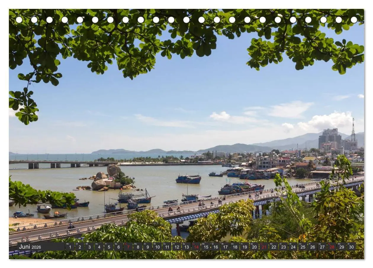 Bild: 9783516138689 | Vietnam - Zwischen Mekong und Halong Bucht (Tischkalender 2026 DIN...