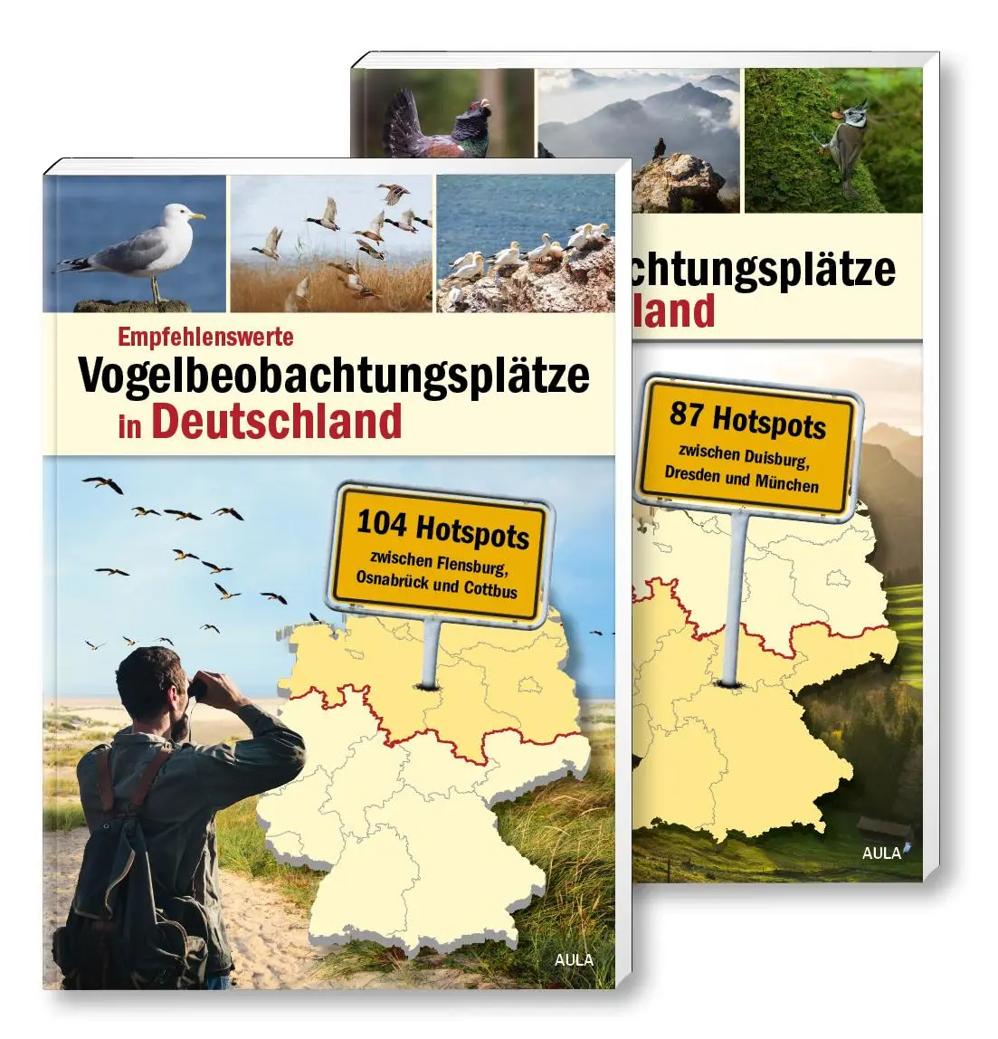 Cover: 9783891048689 | Empfehlenswerte Vogelbeobachtungsplätze in Deutschland | Falke | Buch