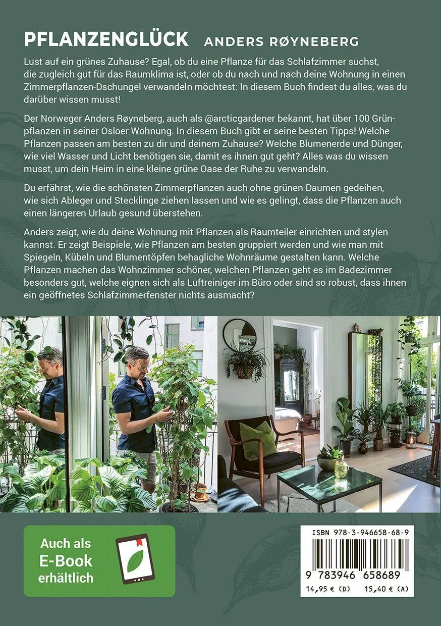 Bild: 9783946658689 | Pflanzenglück | Anders Røyneberg | Taschenbuch | 160 S. | Deutsch
