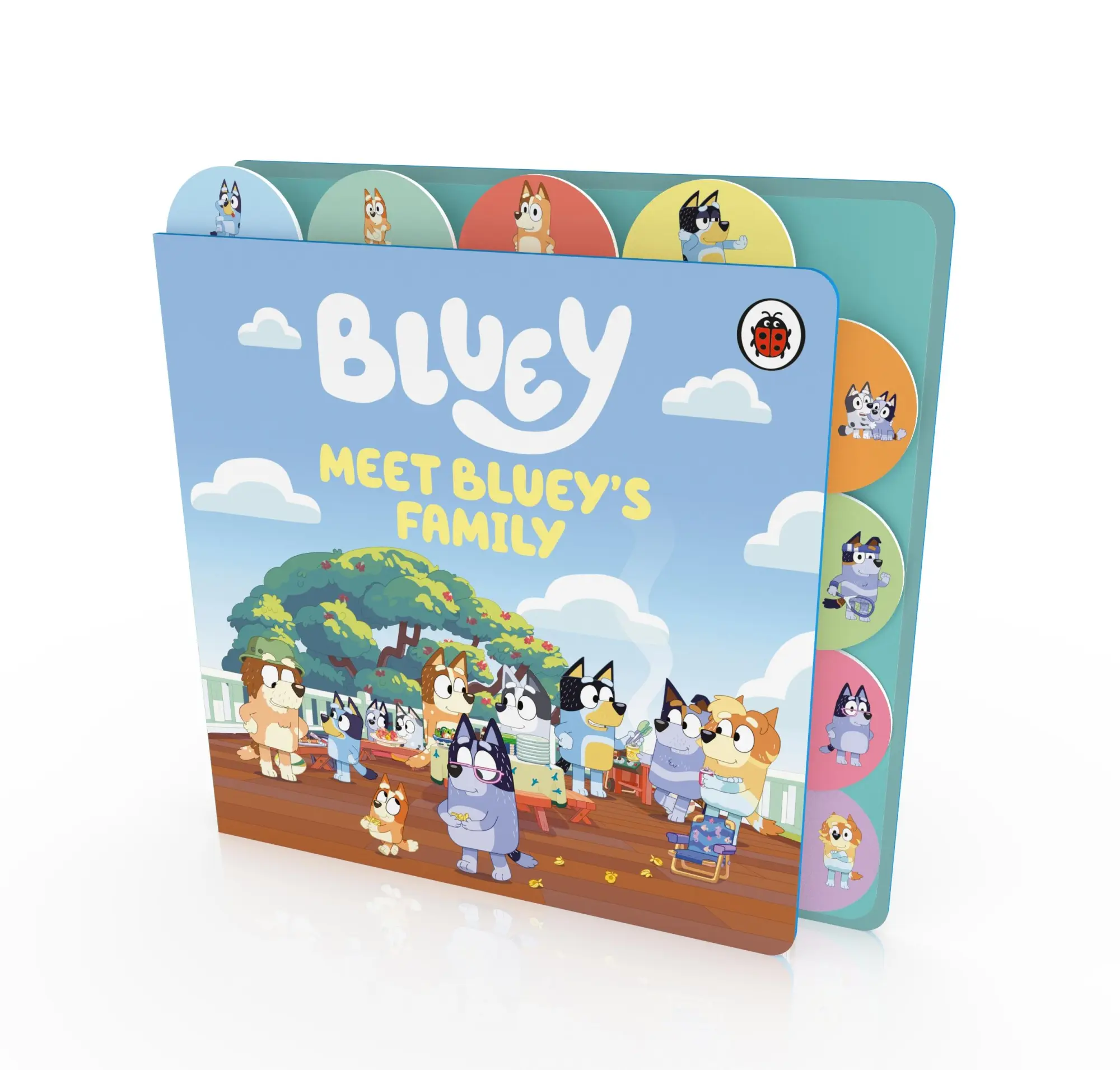 Cover: 9780241728789 | Bluey: Meet Bluey's Family: Tabbed Board Book | Bluey | Buch | Bluey