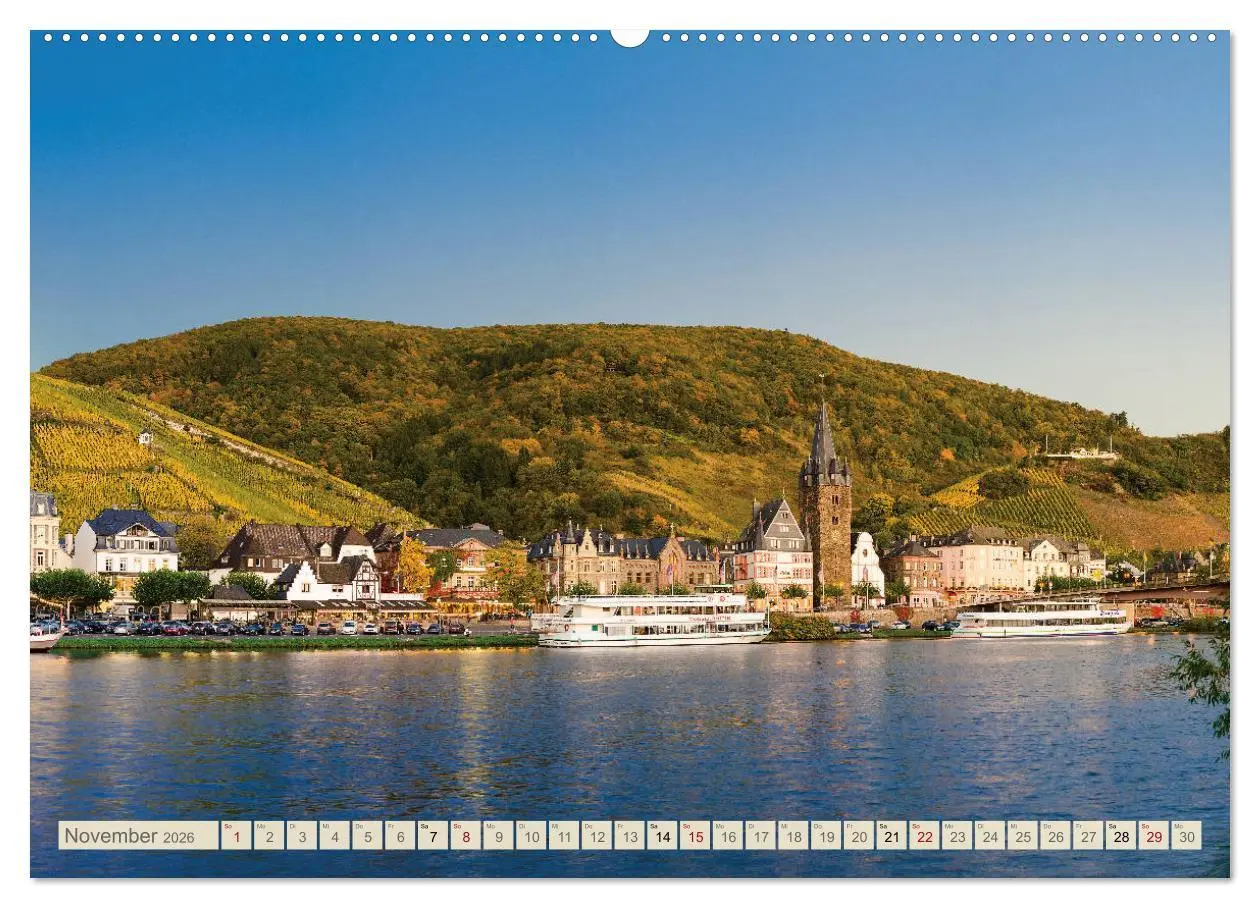 Bild: 9783457728789 | Die Mosel von Metz bis Koblenz (hochwertiger Premium Wandkalender...