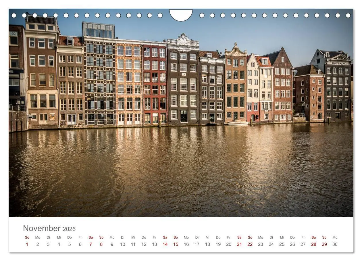 Bild: 9783457898789 | Amsterdam - Wasserstraßen und Grachten (Wandkalender 2026 DIN A4...