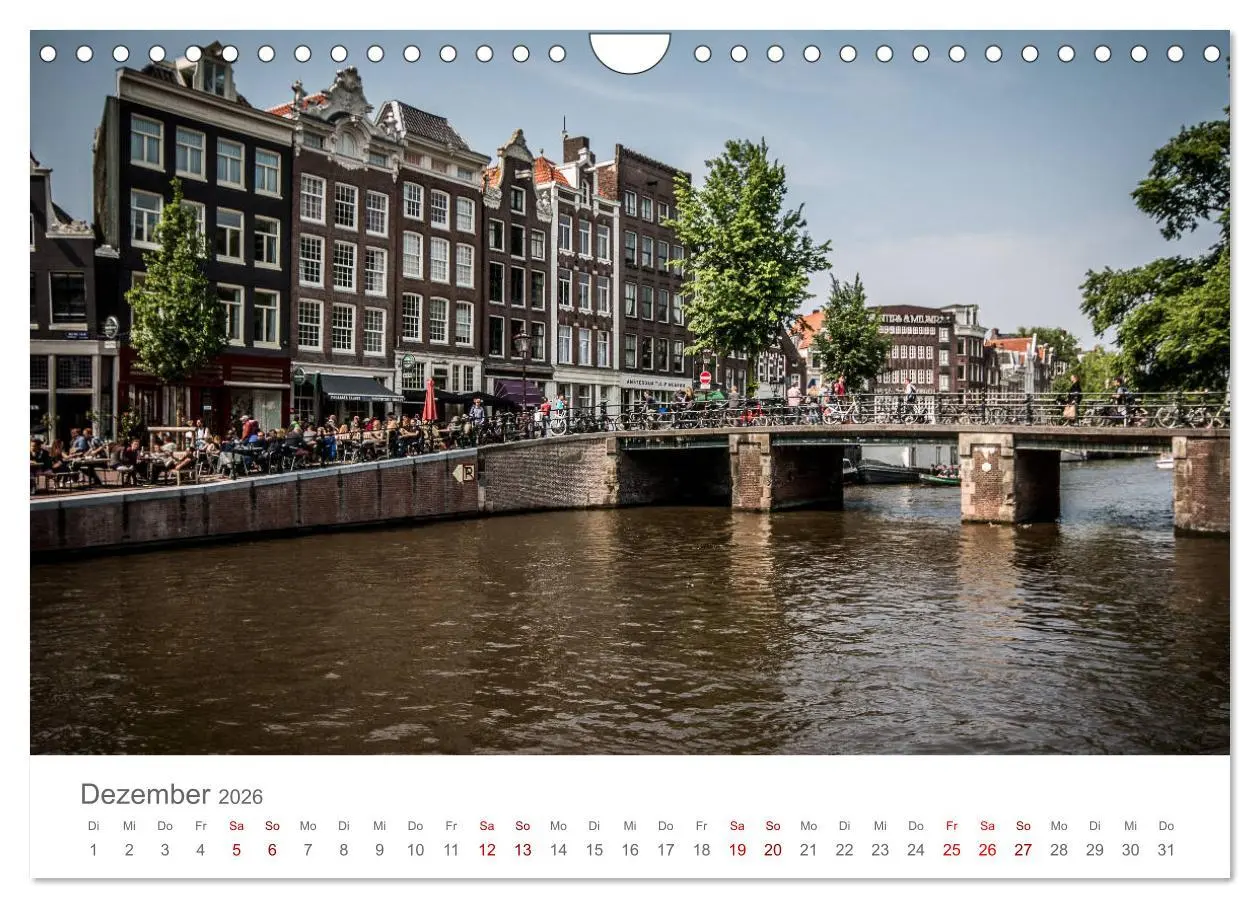 Bild: 9783457898789 | Amsterdam - Wasserstraßen und Grachten (Wandkalender 2026 DIN A4...