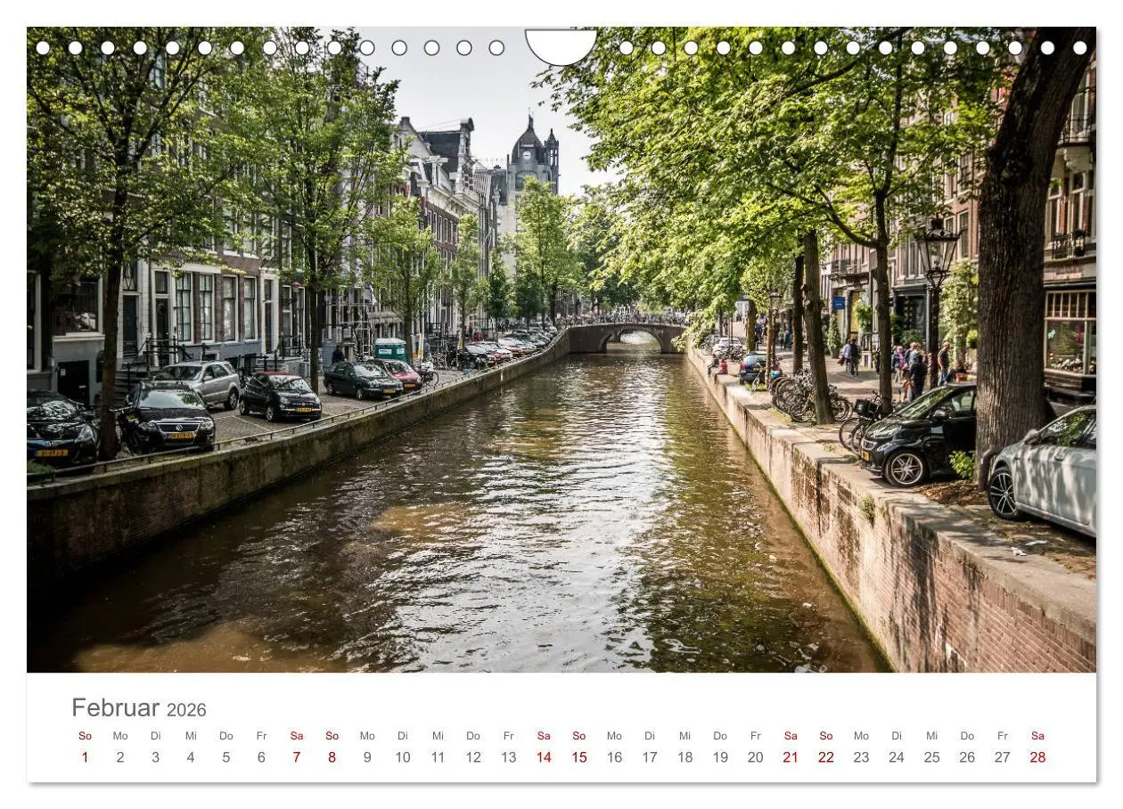 Bild: 9783457898789 | Amsterdam - Wasserstraßen und Grachten (Wandkalender 2026 DIN A4...