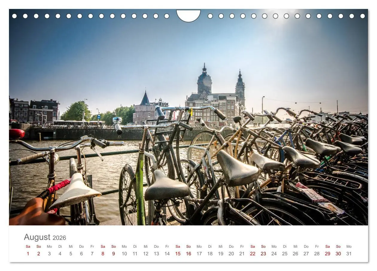 Bild: 9783457898789 | Amsterdam - Wasserstraßen und Grachten (Wandkalender 2026 DIN A4...