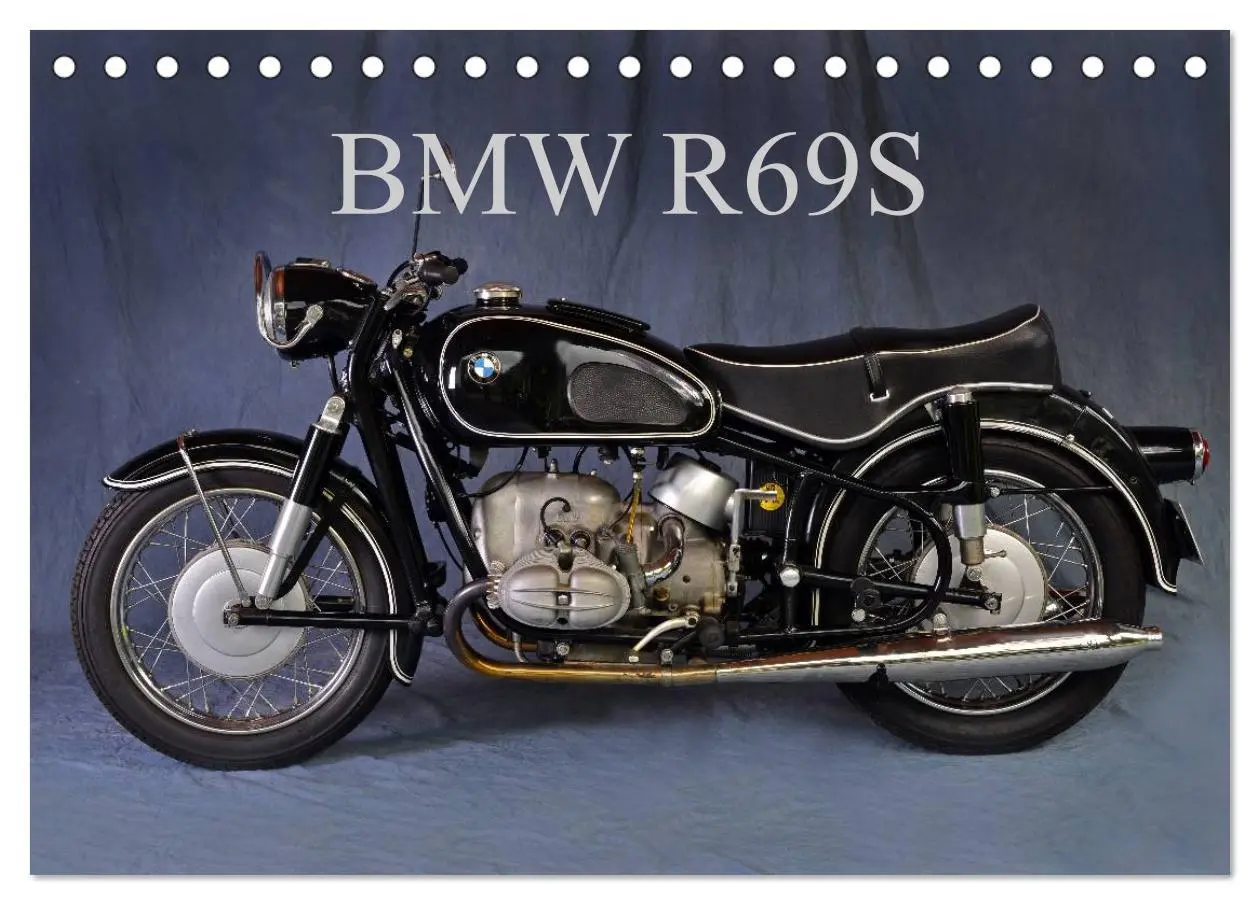 Cover: 9783516128789 | BMW R69S (Tischkalender 2026 DIN A5 quer), CALVENDO Monatskalender