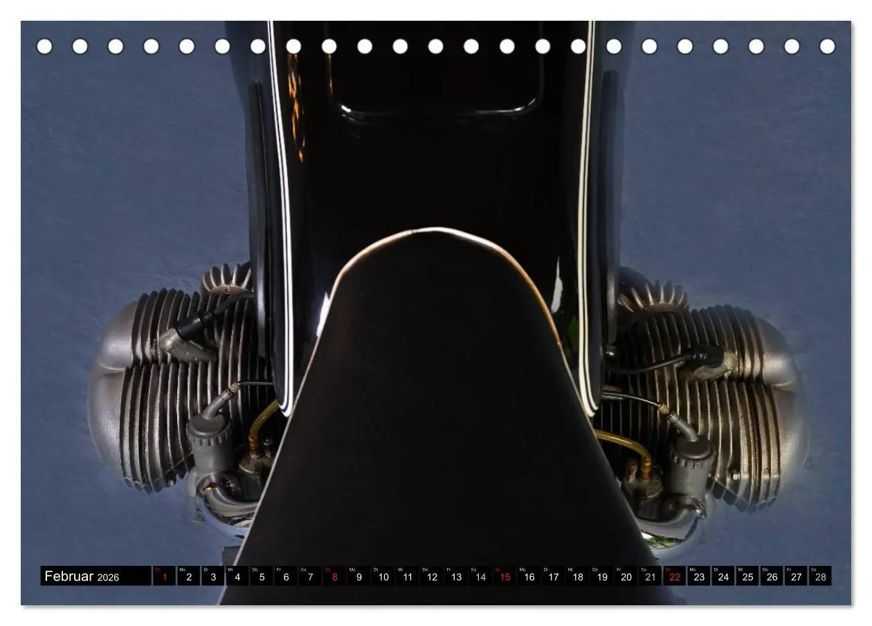Bild: 9783516128789 | BMW R69S (Tischkalender 2026 DIN A5 quer), CALVENDO Monatskalender