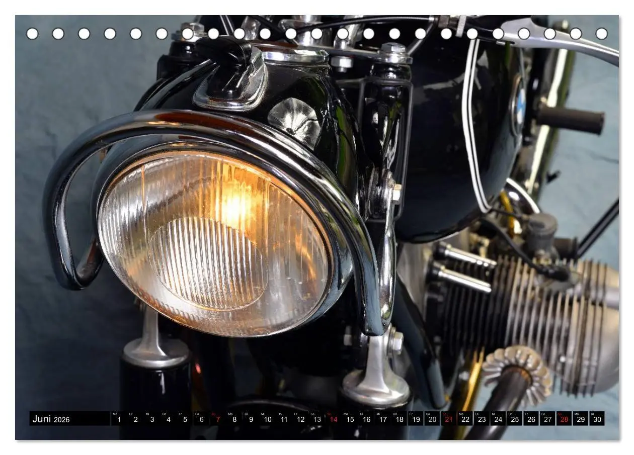 Bild: 9783516128789 | BMW R69S (Tischkalender 2026 DIN A5 quer), CALVENDO Monatskalender