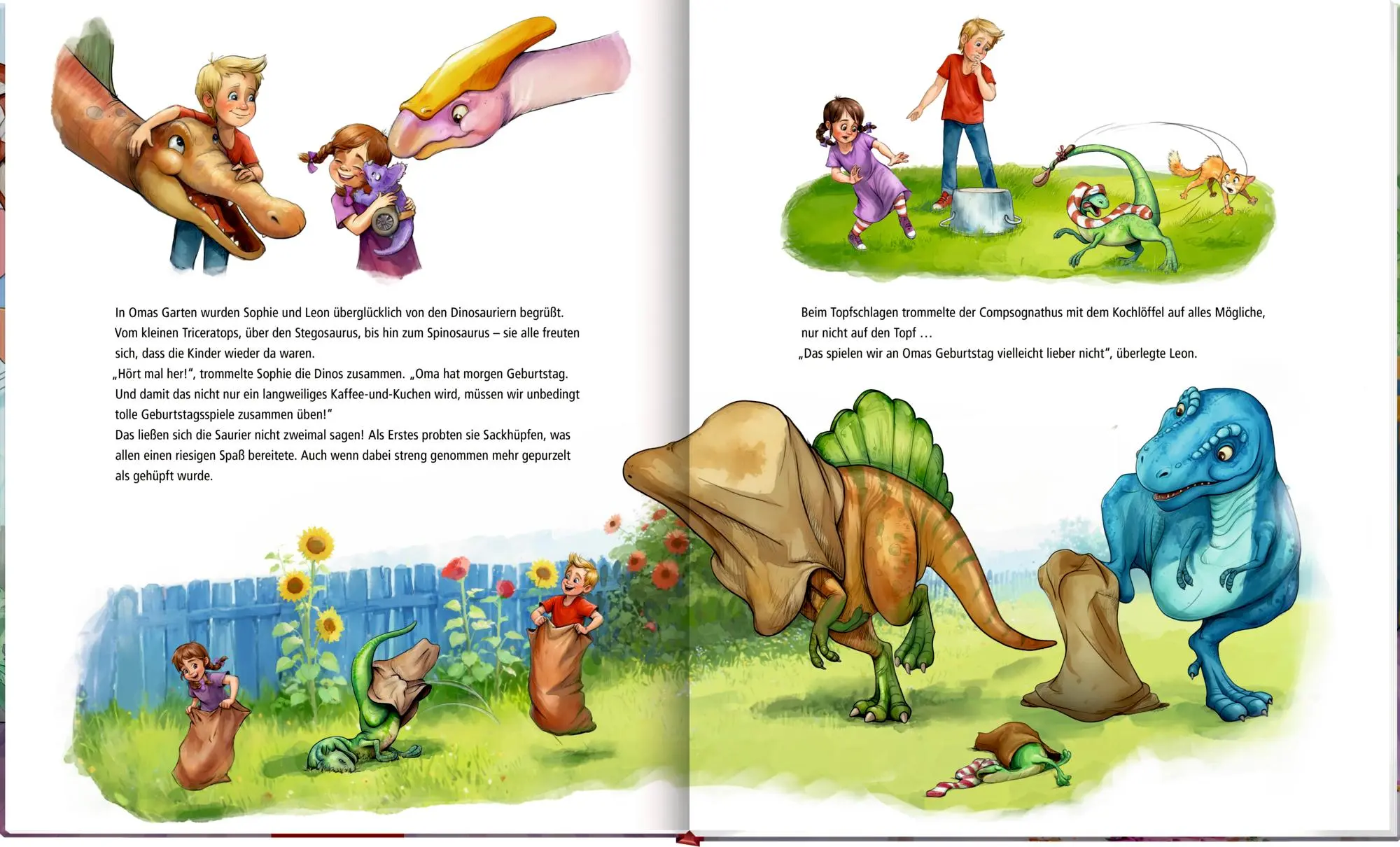 Bild: 9783649648789 | Dinosaurier auf Omas Geburtstag (Bd. 5) | Dominik Hochwald (u. a.)