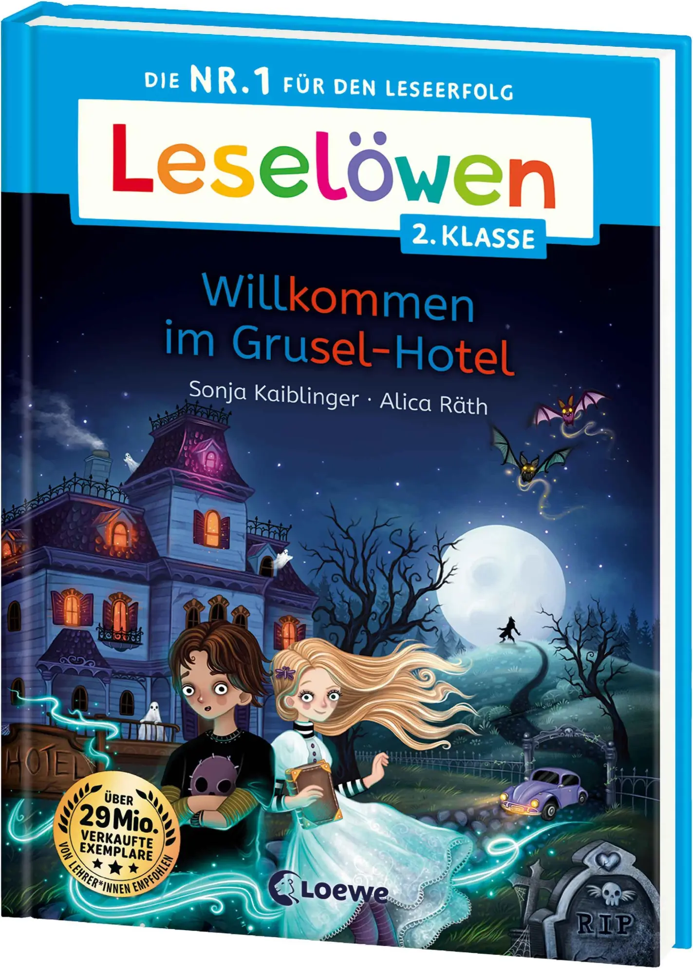 Cover: 9783743218789 | Leselöwen 2. Klasse - Willkommen im Grusel-Hotel | Sonja Kaiblinger