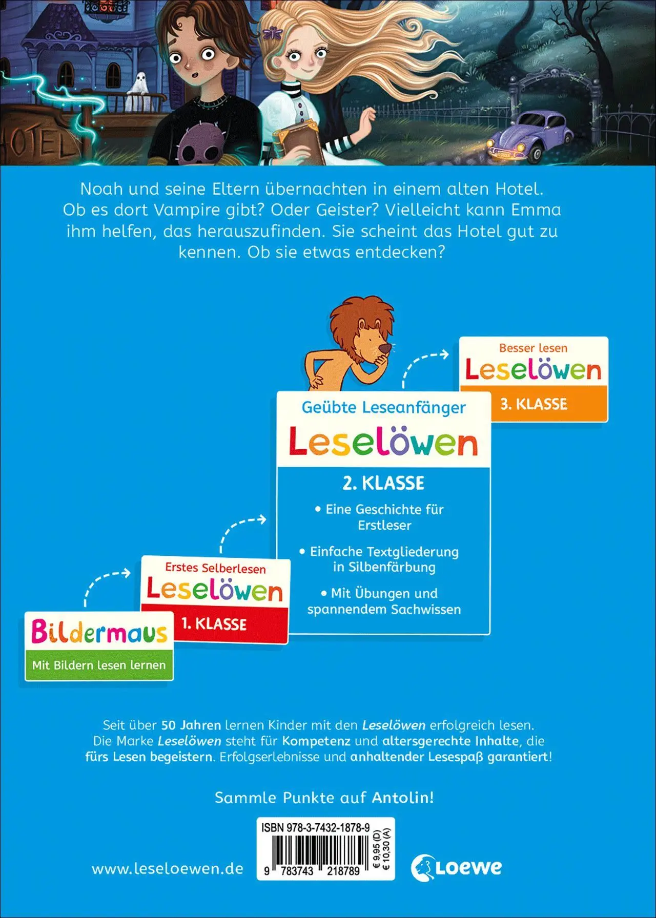 Bild: 9783743218789 | Leselöwen 2. Klasse - Willkommen im Grusel-Hotel | Sonja Kaiblinger