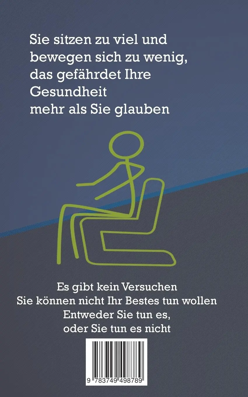 Rückseite: 9783749498789 | Beweg Dich um gesund zu bleiben | Manfred Breddermann | Taschenbuch