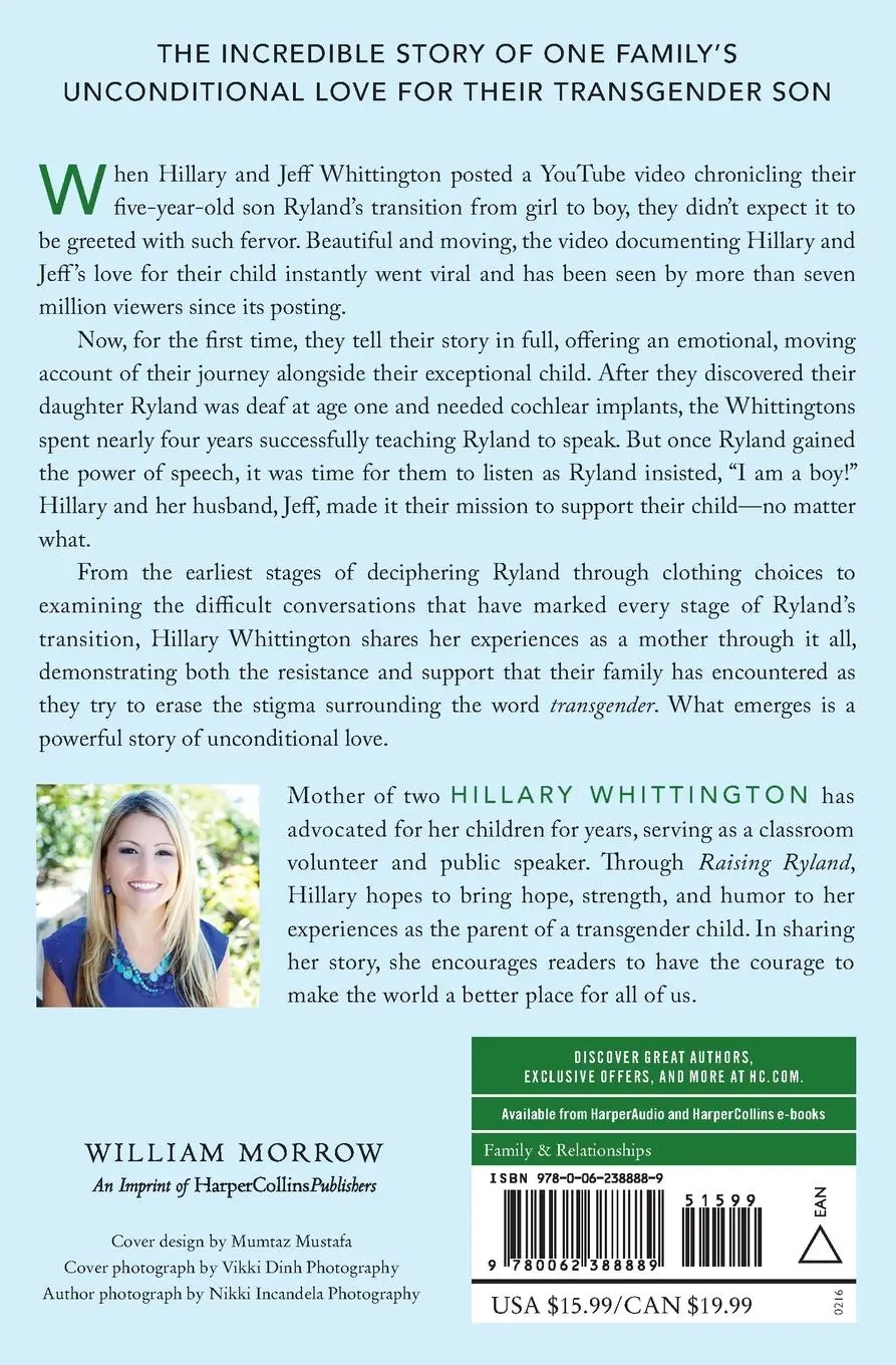 Rückseite: 9780062388889 | Raising Ryland | Hillary Whittington | Taschenbuch | Englisch | 2020