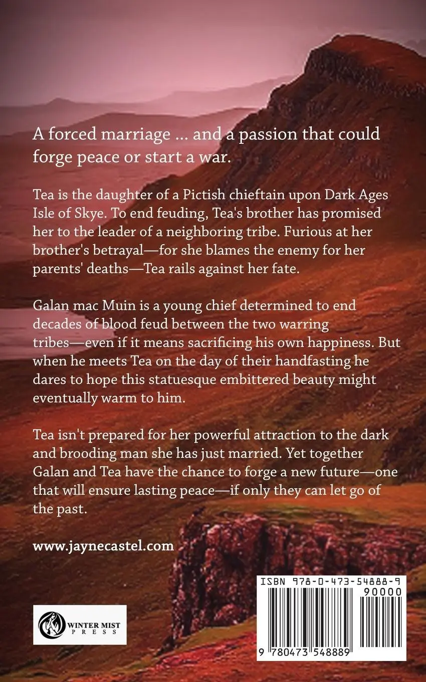Rückseite: 9780473548889 | Blood Feud | A Dark Ages Scottish Romance | Jayne Castel | Taschenbuch