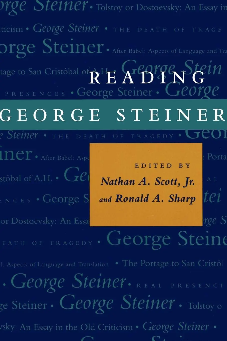 Cover: 9780801848889 | Reading George Steiner | Nathan A. Jr. Scott (u. a.) | Taschenbuch