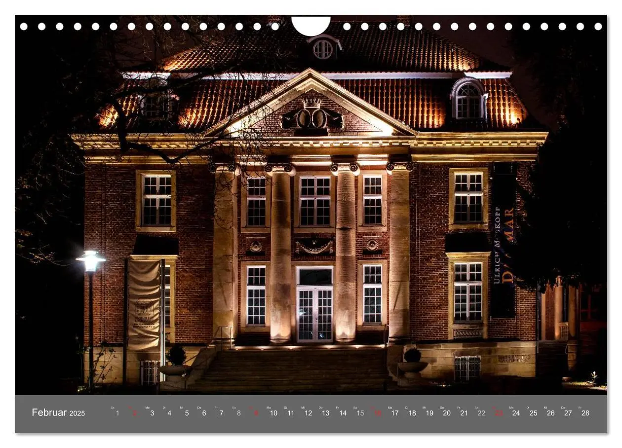Bild: 9783435558889 | Leuchtendes Münster 2025 - die Metropole Westfalens (Wandkalender...