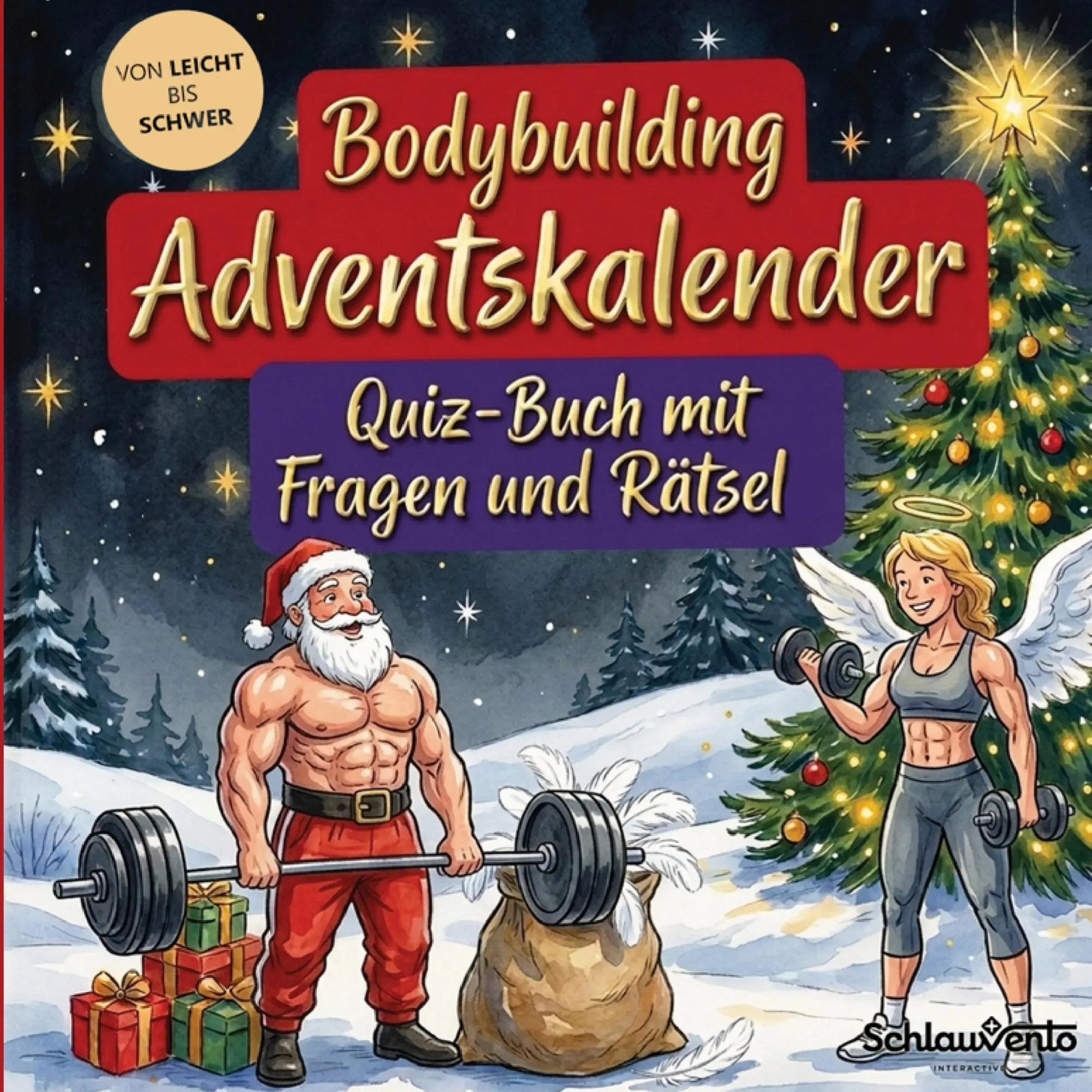 Cover: 9783693198889 | Bodybuilding-Adventskalender: Quiz-Buch mit Fragen und Rätsel | Buch