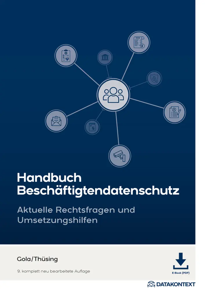 Cover: 9783895778889 | Handbuch Beschäftigtendatenschutz | Peter Gola | Bundle | Inkl. ebook