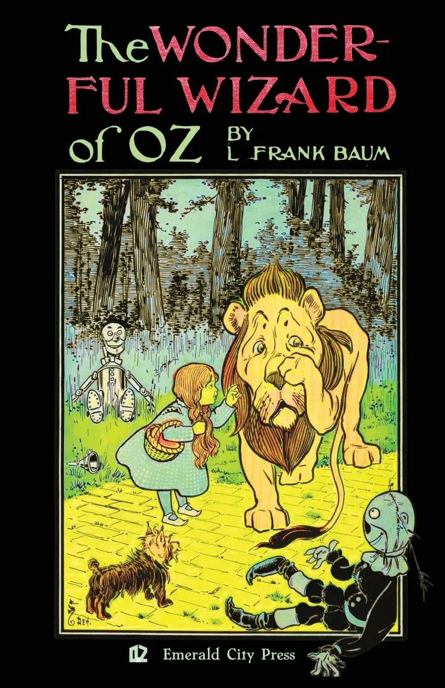 Cover: 9798869148889 | The Wonderful Wizard of Oz (Wicked Edition on Black Pages) | Baum