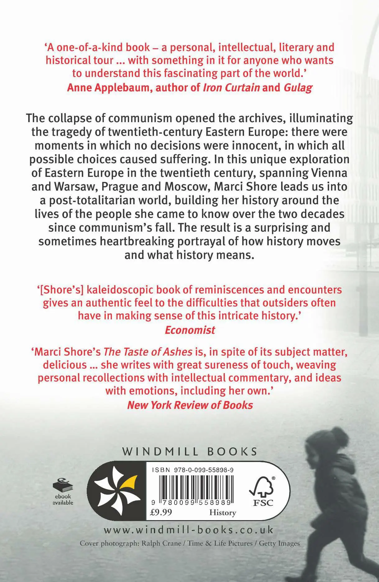 Rückseite: 9780099558989 | The Taste of Ashes | Marci Shore | Taschenbuch | 370 S. | Englisch