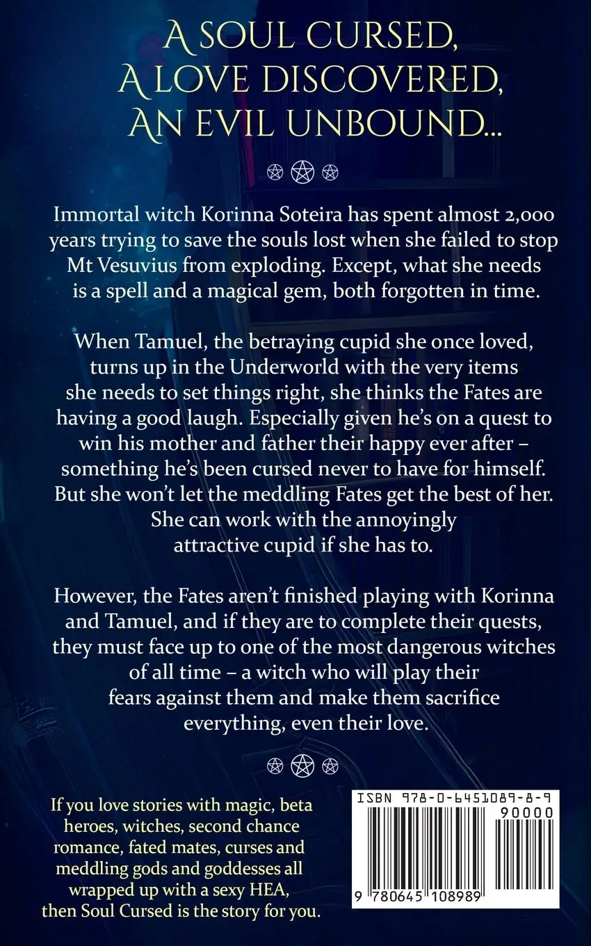 Rückseite: 9780645108989 | Soul Cursed | A fated mates paranormal romance | Leisl Leighton | Buch