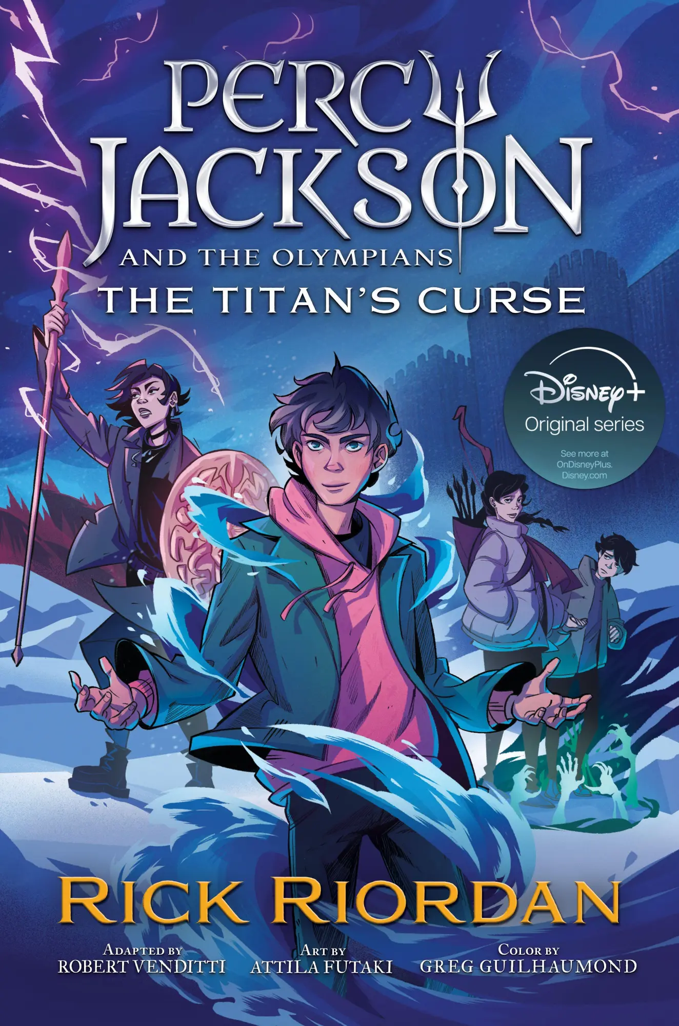 Cover: 9781368118989 | Percy Jackson and the Olympians: The Titan's Curse: The Graphic Novel