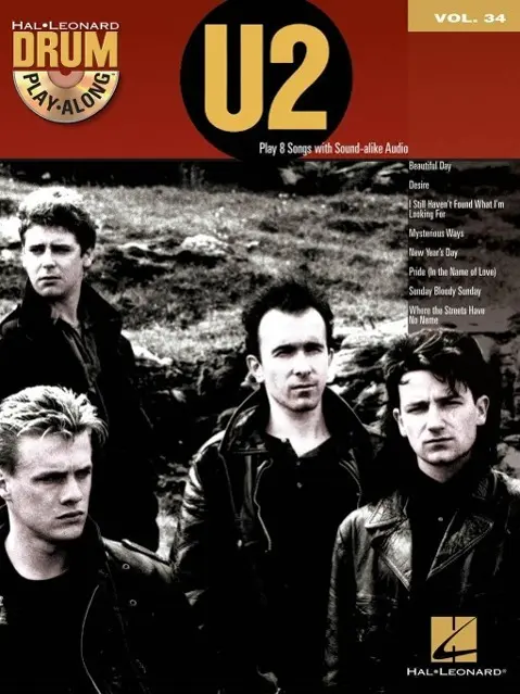 Cover: 9781480368989 | U2 | Drum Play-Along Volume 24 | U2 | Taschenbuch | Englisch | 2014