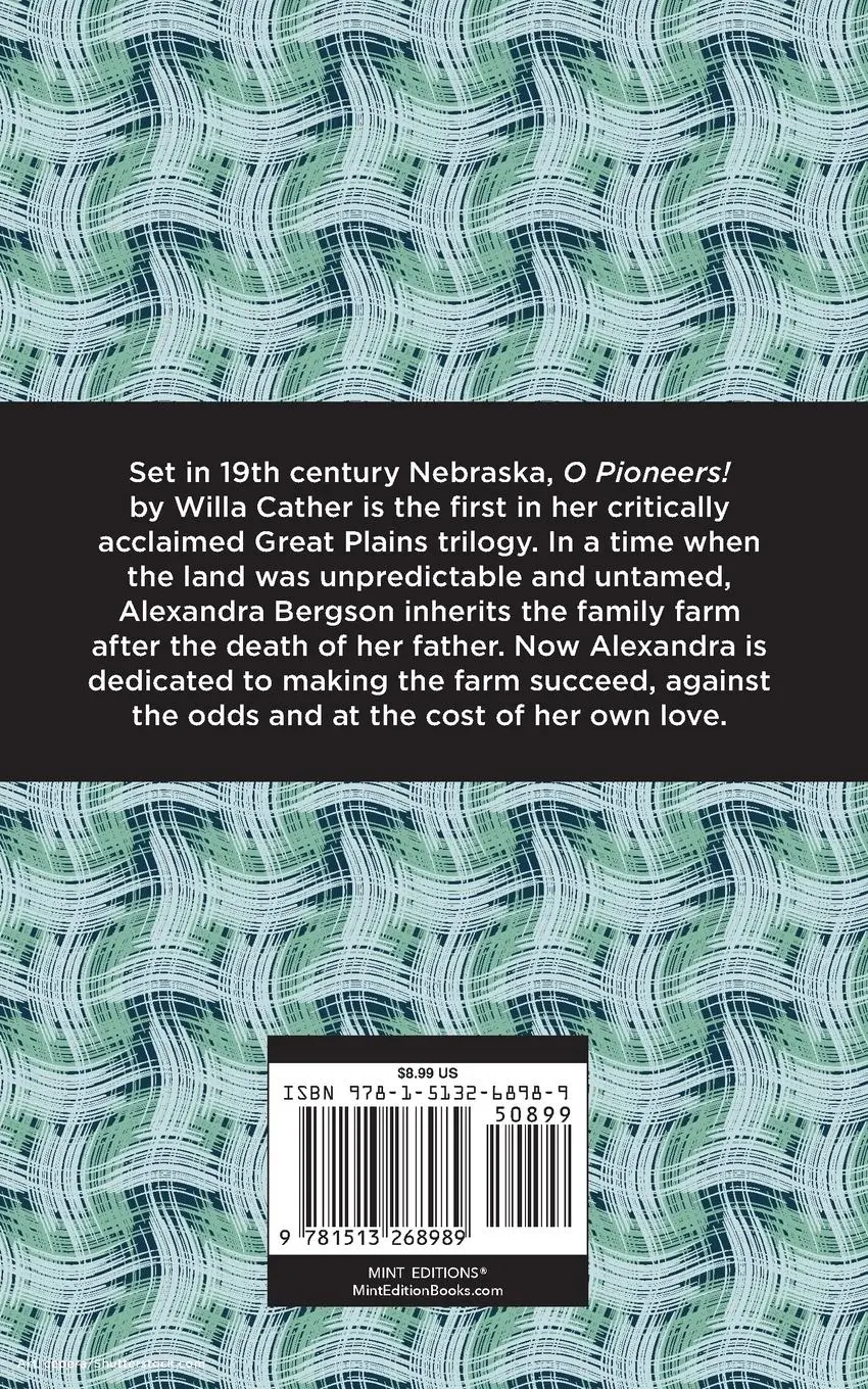 Rückseite: 9781513268989 | O Pioneers! | Willa Cather | Taschenbuch | Kartoniert / Broschiert