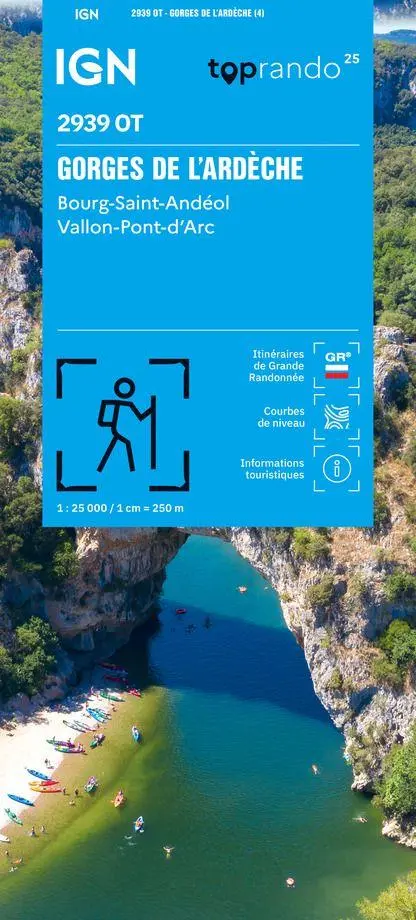 Cover: 9782758558989 | 2939OT Gorges De L'Ardèche - Bourg-Saint-Andéol - Vallon-Pont-D'Arc