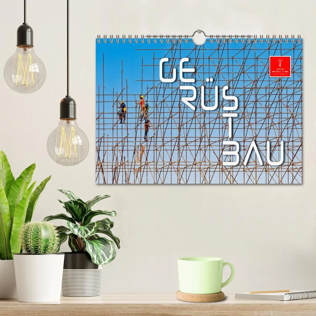 Bild: 9783457568989 | Gerüstbau (Wandkalender 2026 DIN A4 quer), CALVENDO Monatskalender