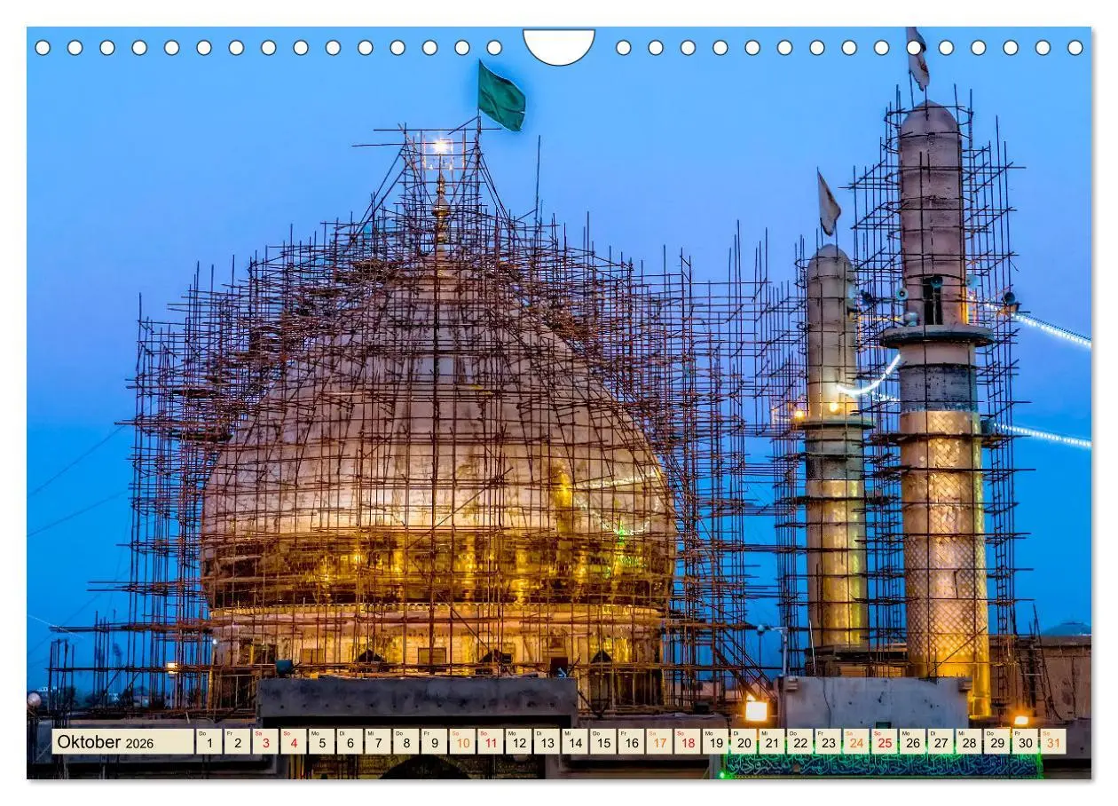 Bild: 9783457568989 | Gerüstbau (Wandkalender 2026 DIN A4 quer), CALVENDO Monatskalender