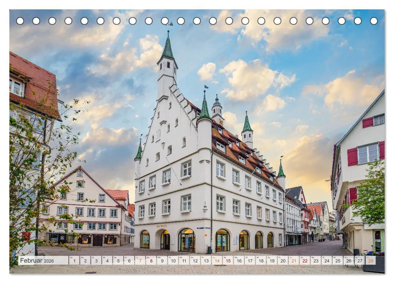 Bild: 9783457638989 | Baden-Württemberg Stadtansichten (Tischkalender 2026 DIN A5 quer),...
