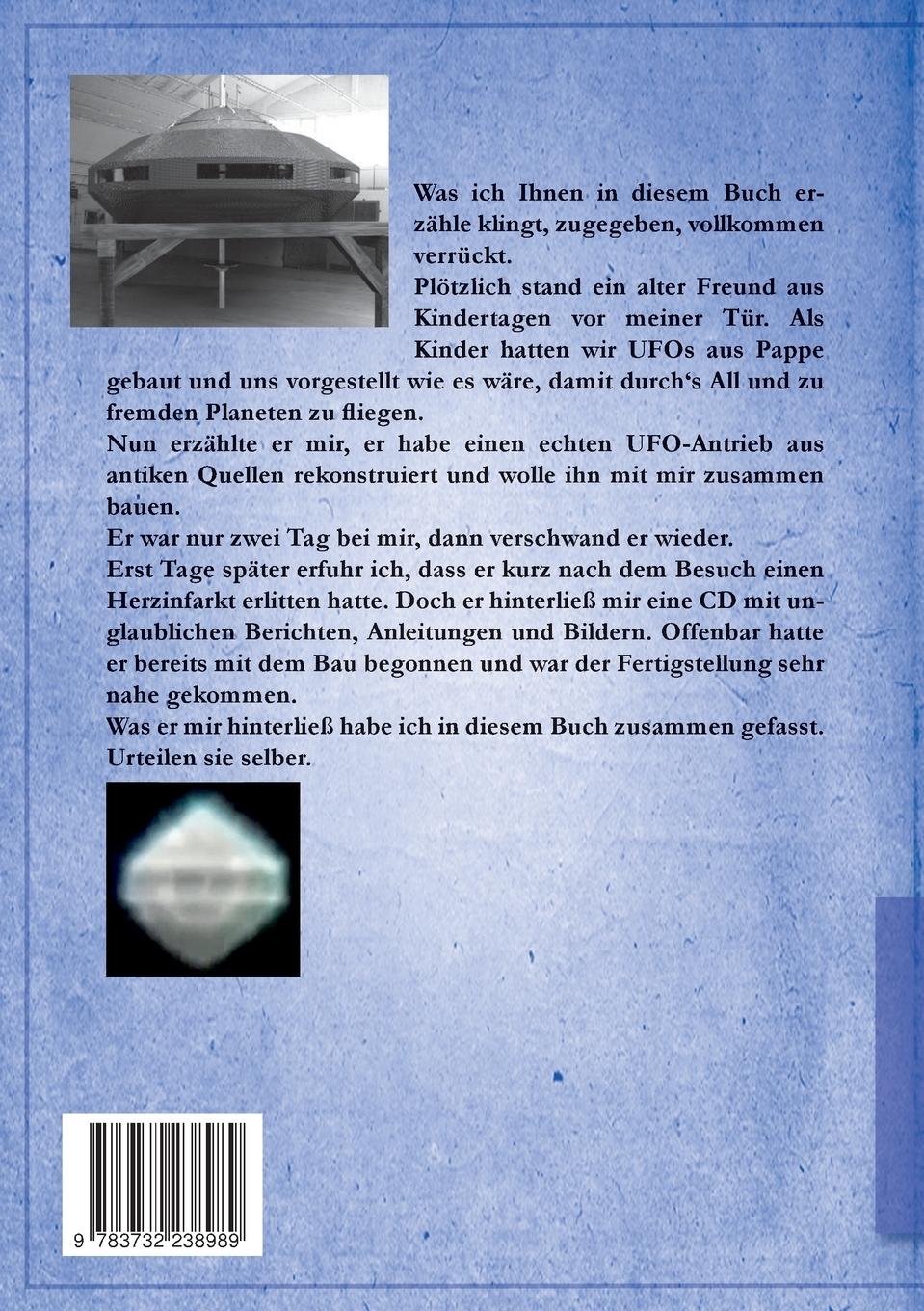 Rückseite: 9783732238989 | Der Raumenergie-Antrieb | Der Weg zum echten UFO | Graefen | Buch