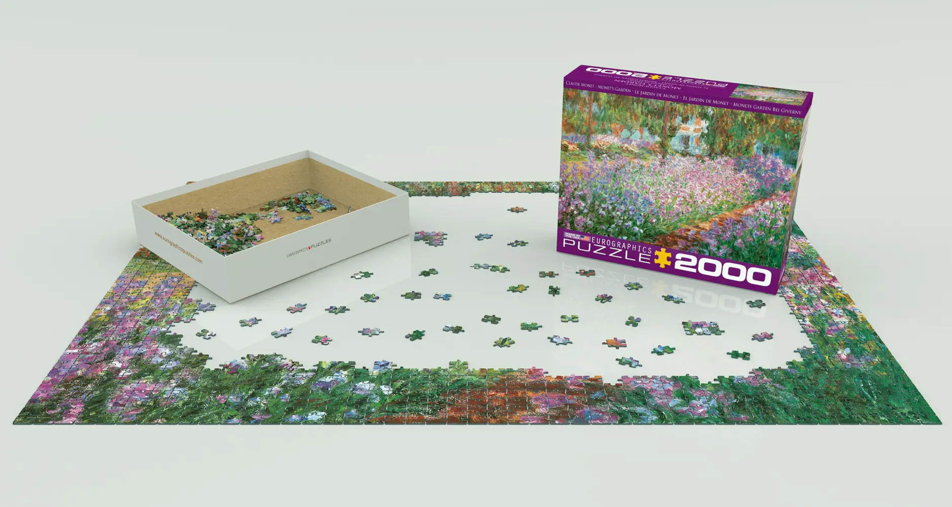 Bild: 628136249089 | Monets Garten, Monet (Puzzle) | Spiel | In Spielebox | 8220-4908