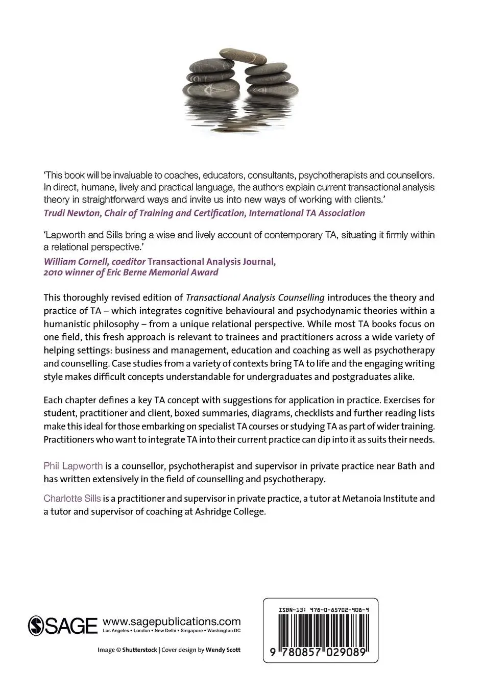 Rückseite: 9780857029089 | An Introduction to Transactional Analysis | Helping People Change