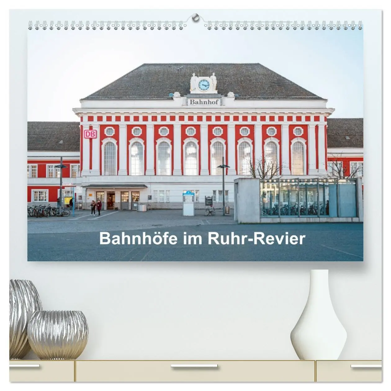 Cover: 9783457529089 | Bahnhöfe im Ruhr-Revier (hochwertiger Premium Wandkalender 2026 DIN...