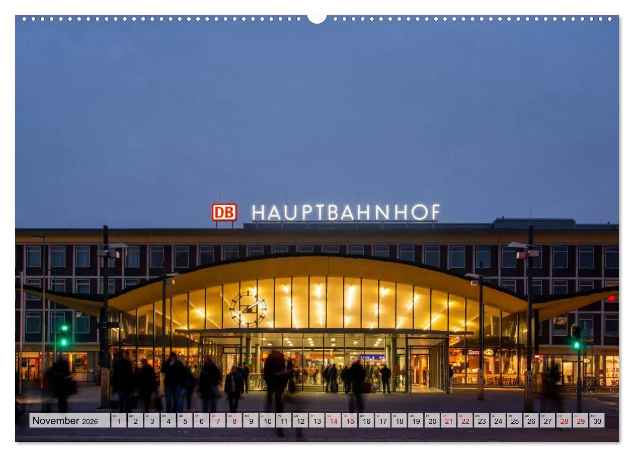 Bild: 9783457529089 | Bahnhöfe im Ruhr-Revier (hochwertiger Premium Wandkalender 2026 DIN...