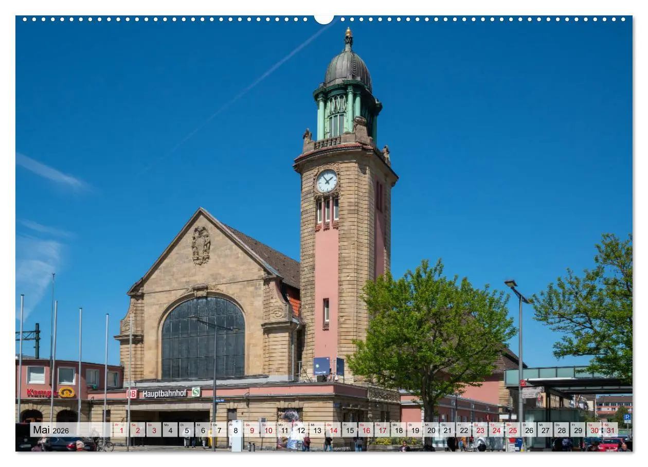 Bild: 9783457529089 | Bahnhöfe im Ruhr-Revier (hochwertiger Premium Wandkalender 2026 DIN...