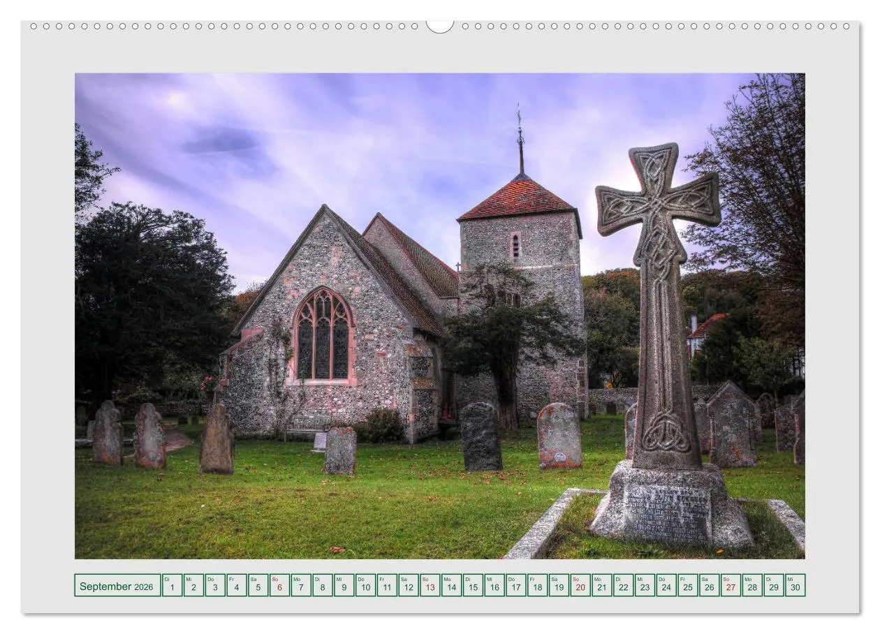 Bild: 9783457839089 | Englands Süden (hochwertiger Premium Wandkalender 2026 DIN A2...