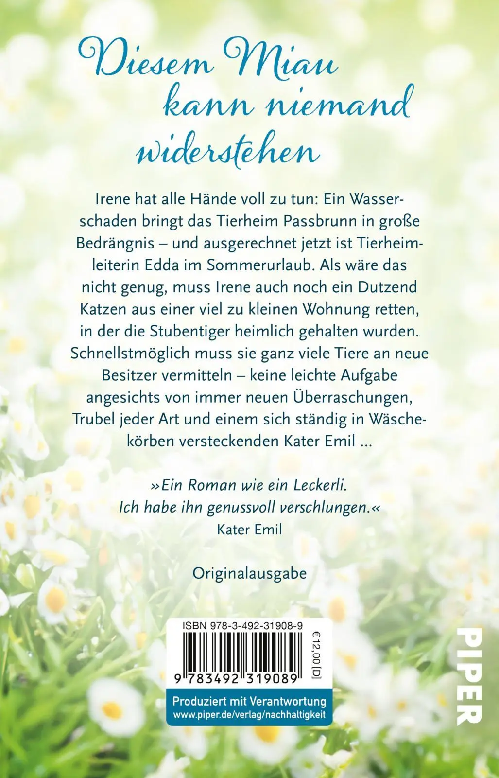Rückseite: 9783492319089 | Samtpfötchen im Sonnenschein | Katharina Gerwens | Taschenbuch | 2025