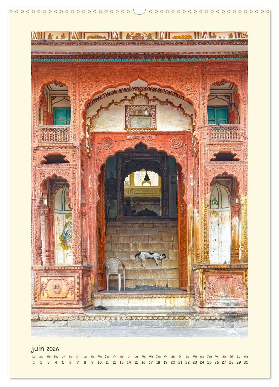Bild: 9783516549089 | INDE pays aux couleurs éblouissantes (Calendrier mural 2026 DIN A2...