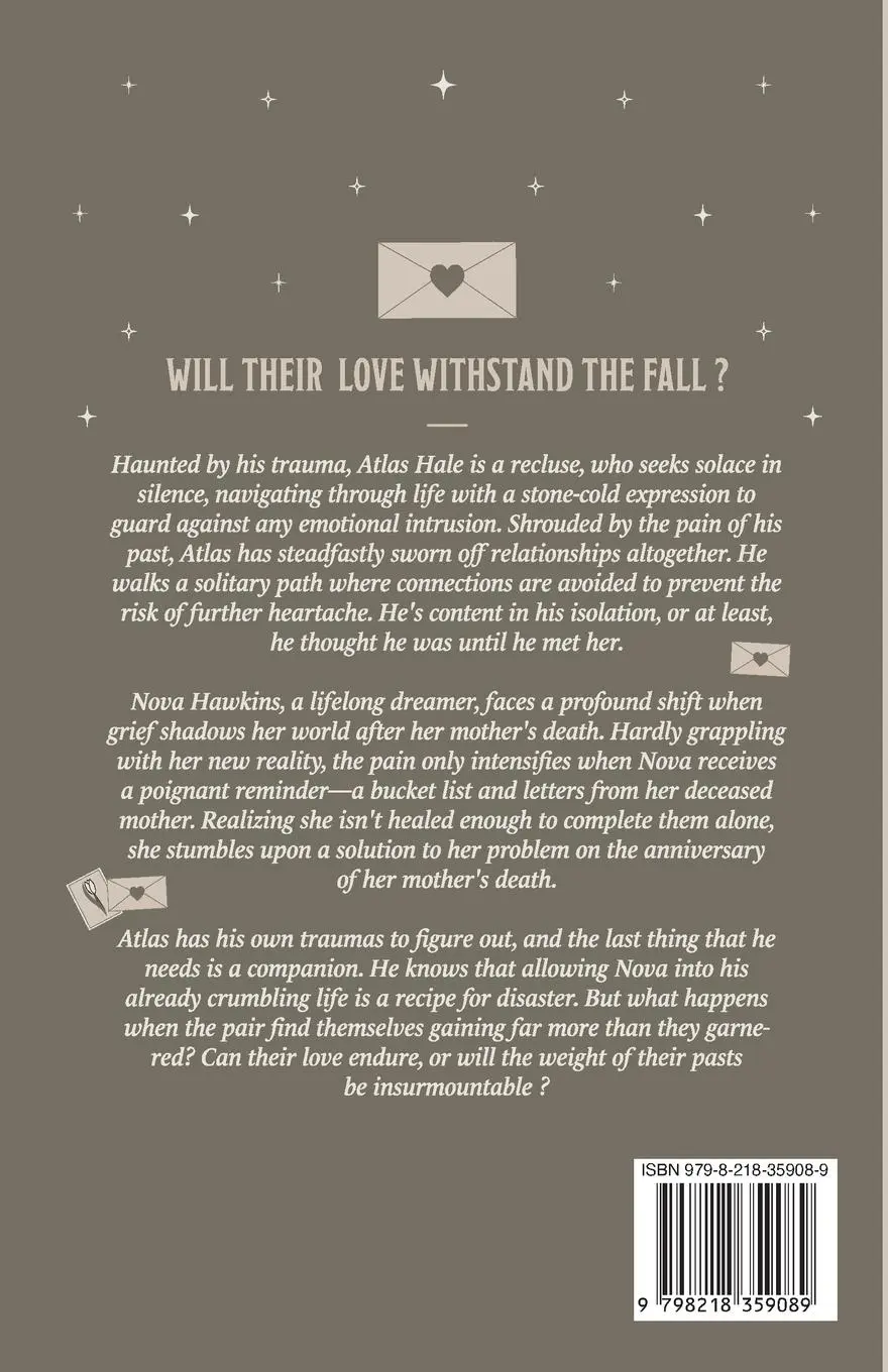 Rückseite: 9798218359089 | The Consequences of Falling | Liliana Rose Hastings | Taschenbuch